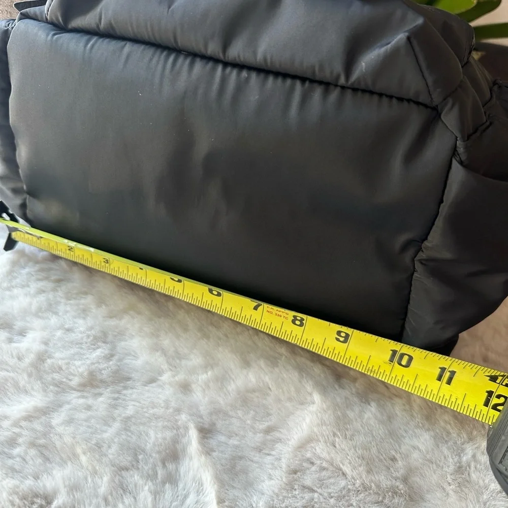 Steve Madden Black Backpack with Buckle Detail